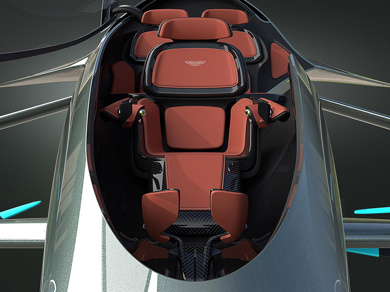 Aston Martin تبتكر مفهوماً جديداً في مجال النقل الجوي: Volante Vision Concept يستكشف أنماط التنقل الشخصية الفاخرة عبر الجو